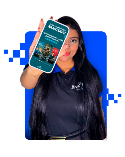 AGORA A ANTENET TAMBÉM É STREAMING